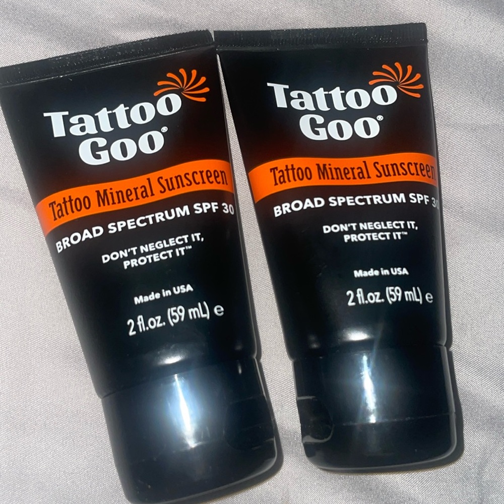 Tattoo Goo tattoo mineral sunscreen